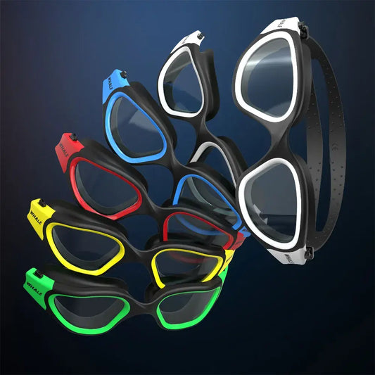 Adult Anti-Fog UV Protection Lens Waterproof Adjustable Silicone Swimming Goggles